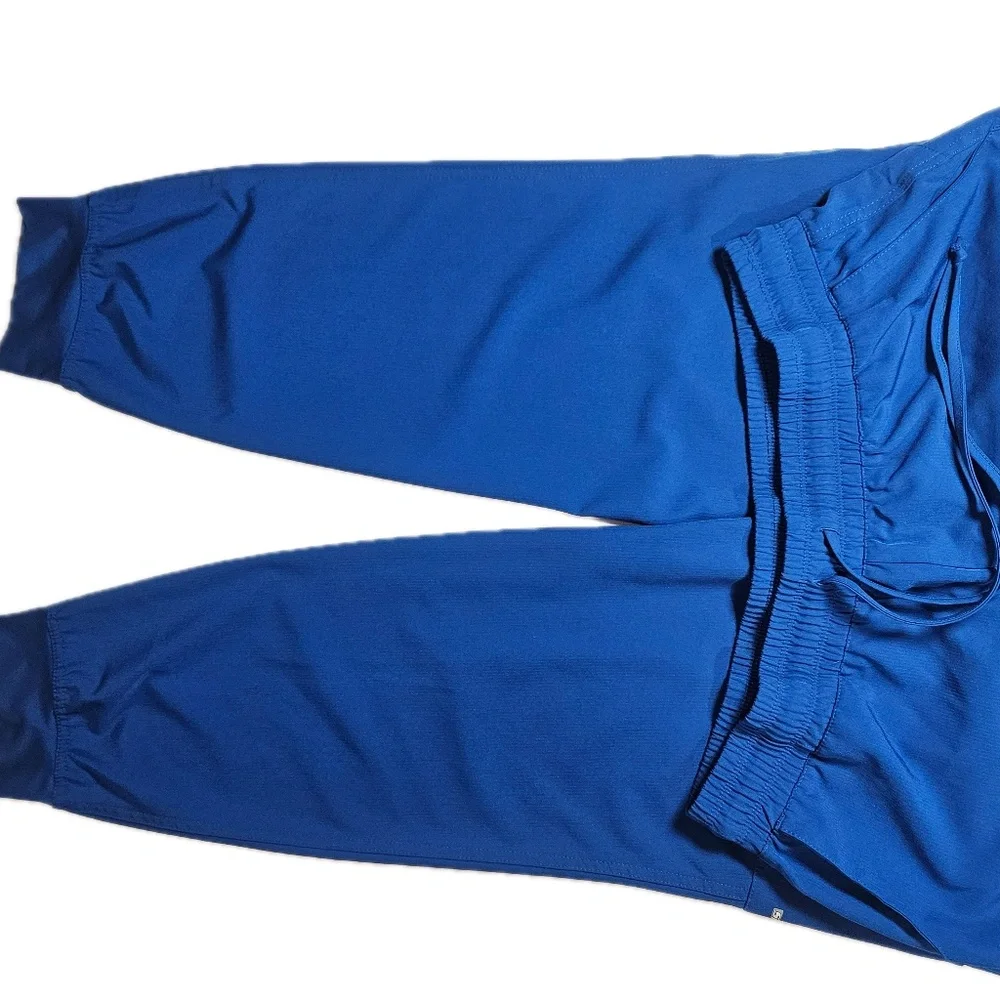 Skechers Pants Mens Large Blue Jogger‎ Scrub Uniform Athletic Stretch Drawstring